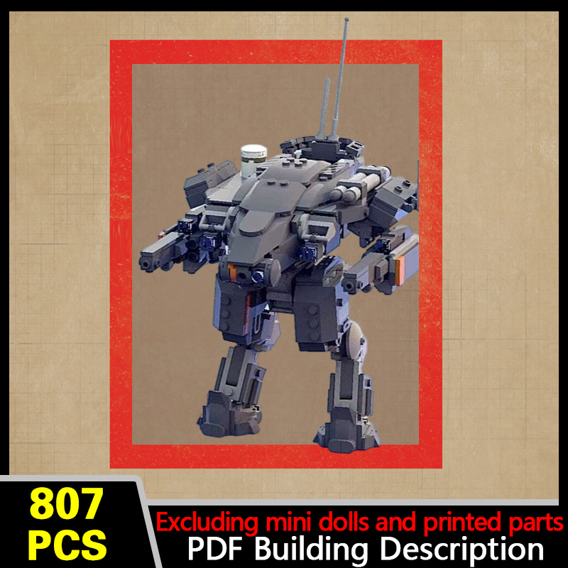 Heavy Equipment Lego - Modelo de mecanismo tripulado pesado, blocos