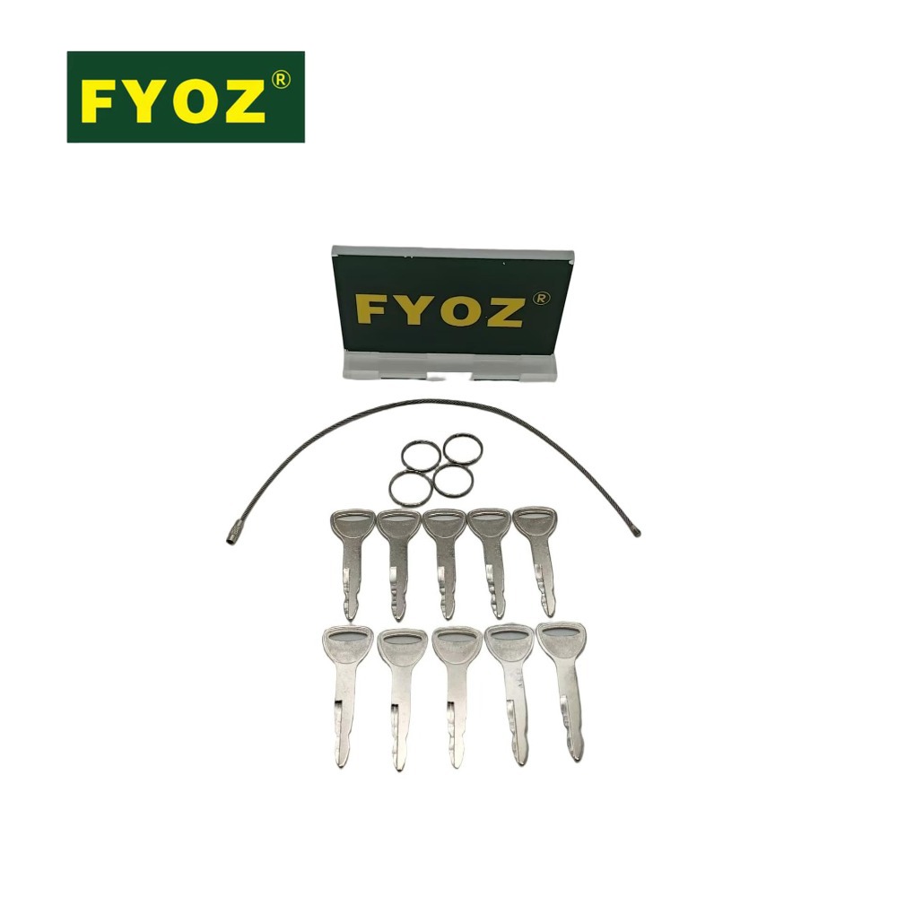 Heavy Equipment Keys - 10 Peças Chave A62597 57591-23330-71 para