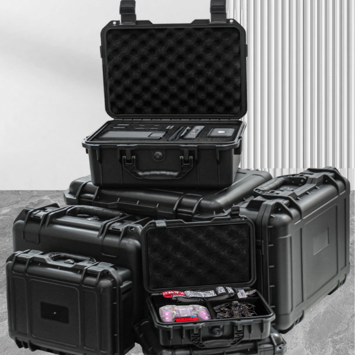 Heavy Equipment Management - Conjunto de caixa de ferramentas protetora