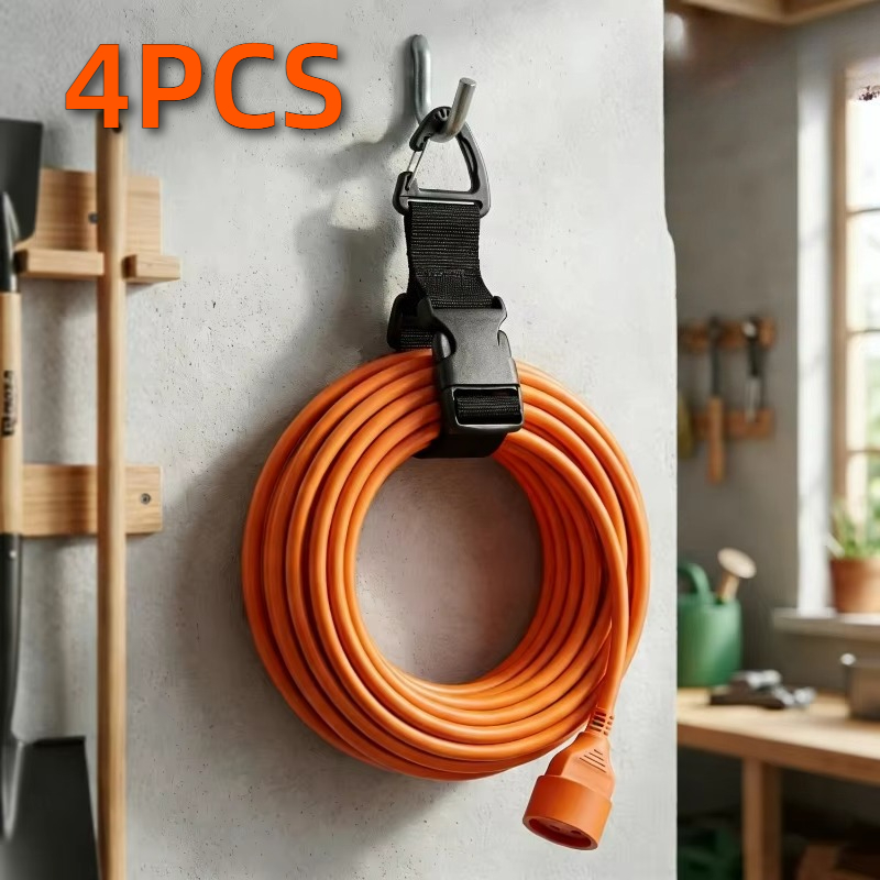 Heavy Equipment Bucket - Conjunto de 4 Abraçadeiras Ajustáveis para