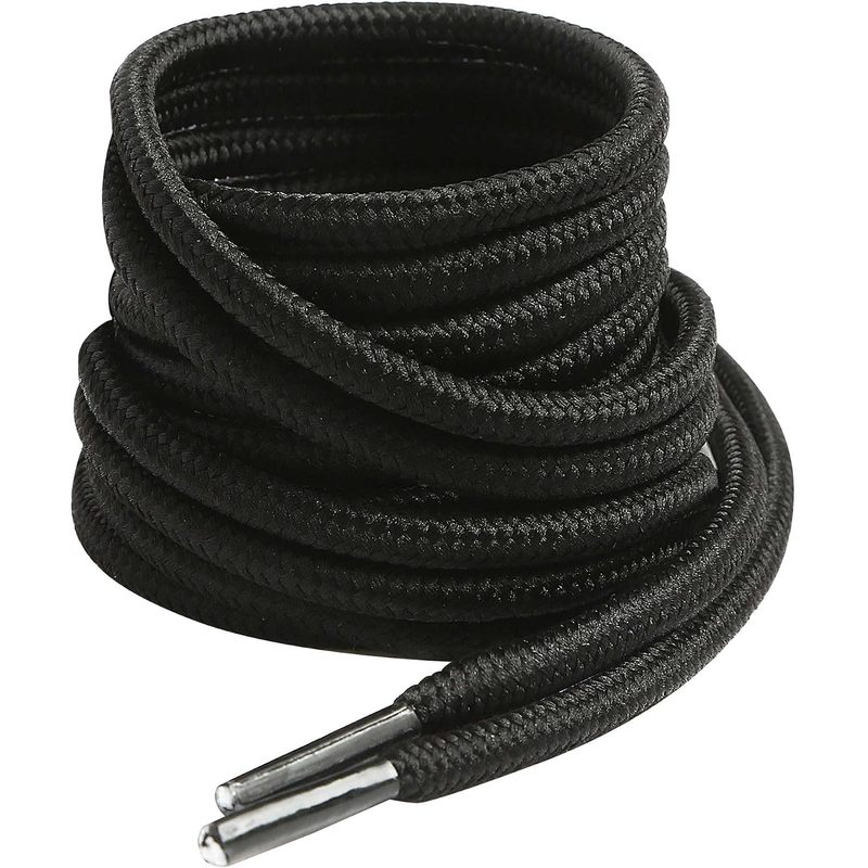 Heavy Equipment Bucket - Cadarços Redondos para Botas, 130mm de