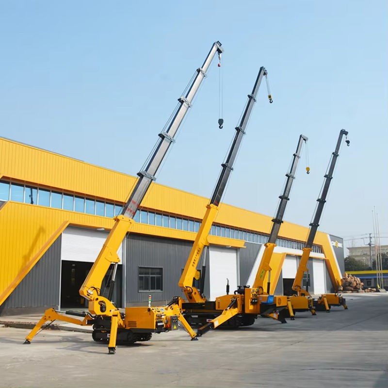Heavy Equipment Handling - Guindaste Aranha Hidráulico 8T para Serviço
