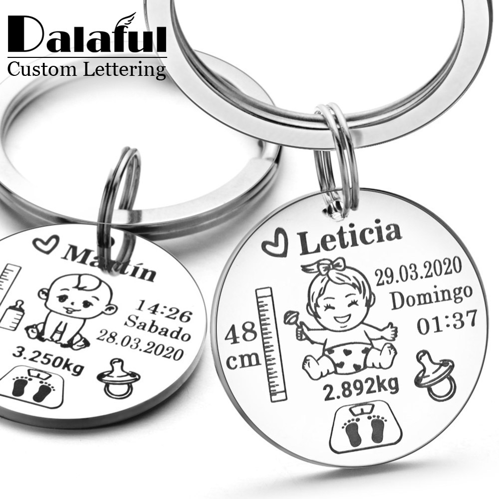 Heavy Equipment Keys - Adorável personalizado bebê meninos meninas chaveiro
