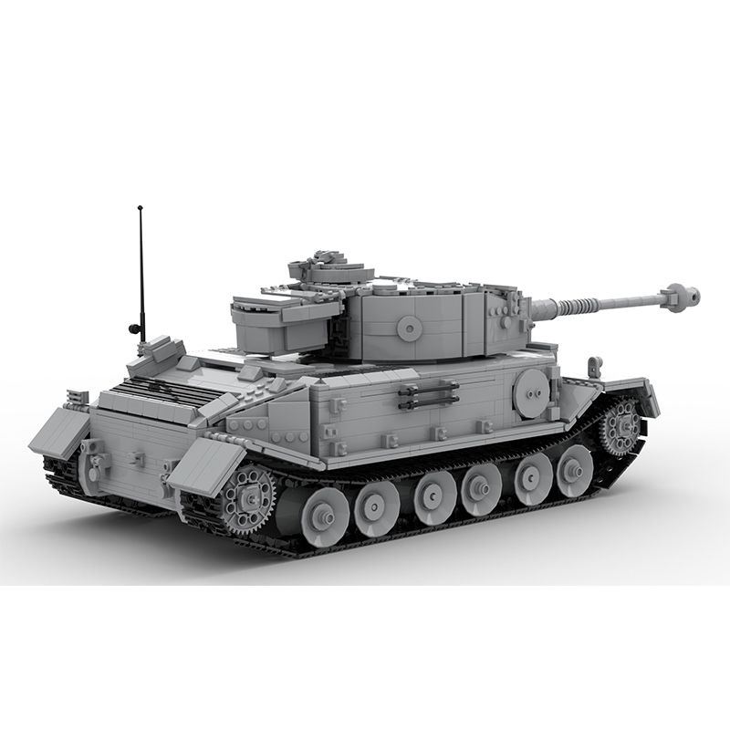 Modelo de Tanque Pesado Tiger  - Heavy Equipment Lego avaliação e preço