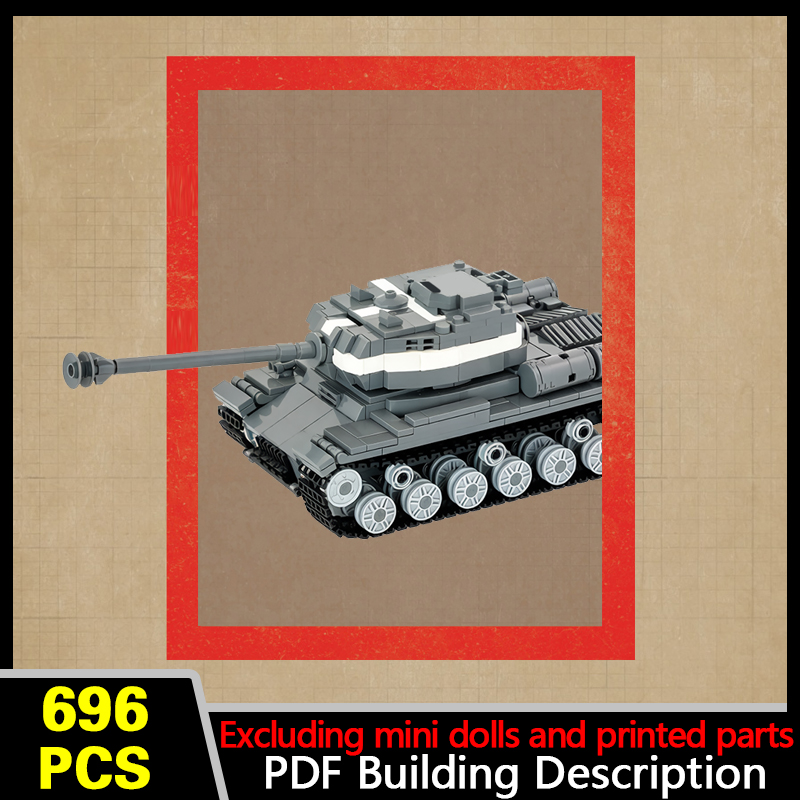 Modelo de Tanque Pesado Russo  - Heavy Equipment Lego avaliação e preço