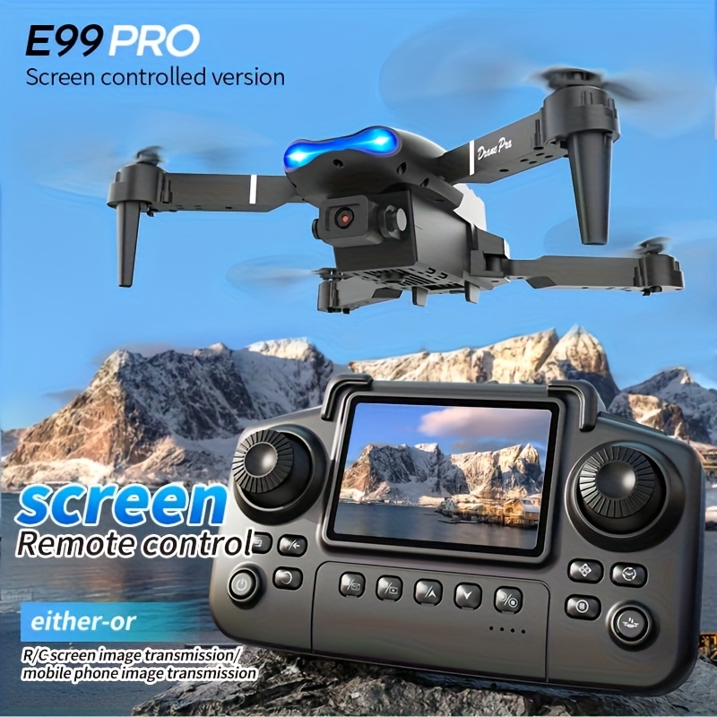 2026 Novo Drone Dobrável E99 P - Heavy Equipment Keys avaliação e preço