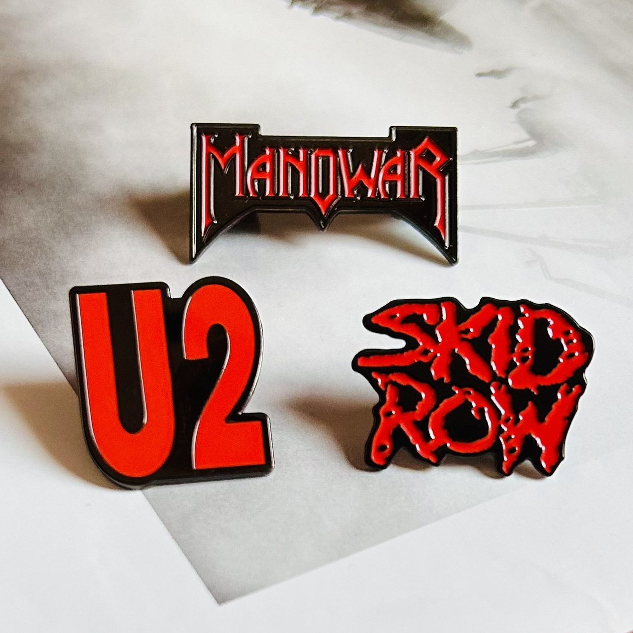 Rock band logotipo metal emble - Heavy Equipment Logo avaliação e preço