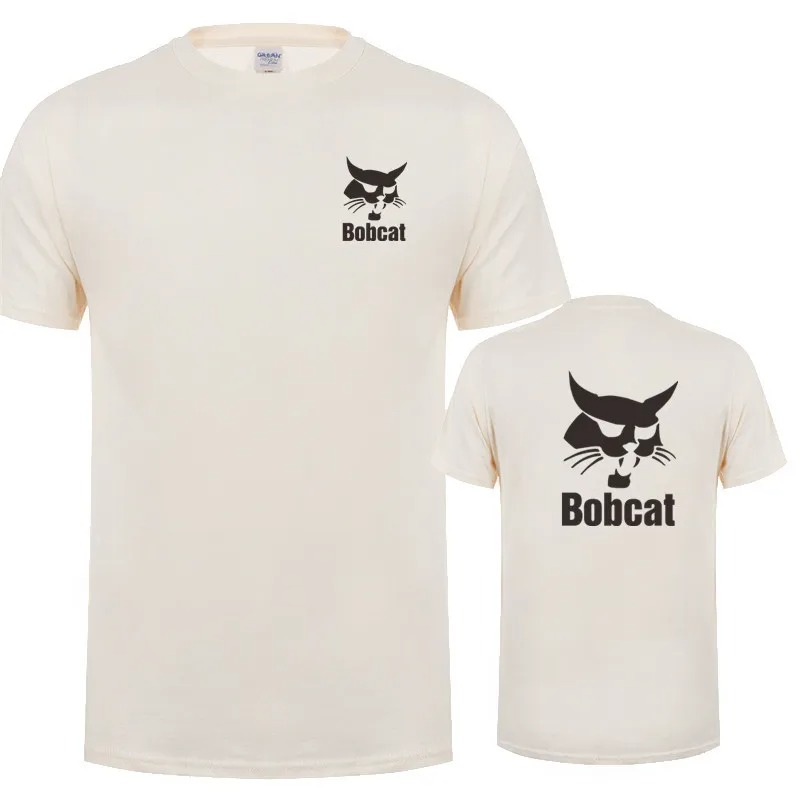 Bobcat t camisa de verão dos h - Heavy Equipment Logo avaliação e preço