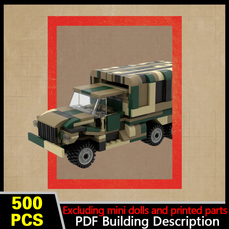 Modelo de Caminhão Militar Pes - Heavy Equipment Lego avaliação e preço