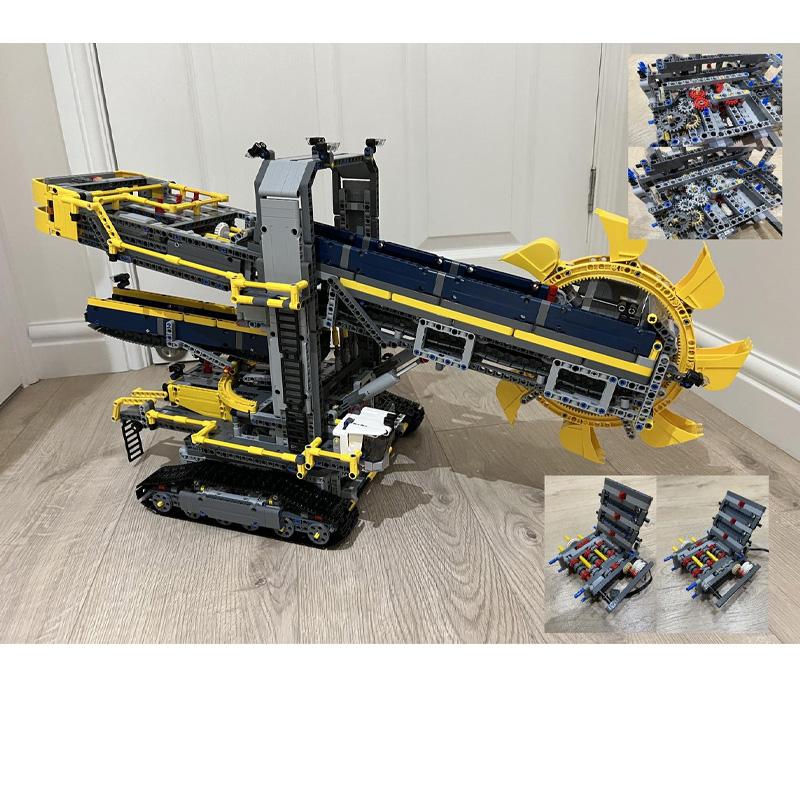 MOC-24566 novo 42055 slic bald - Heavy Equipment Lego avaliação e preço
