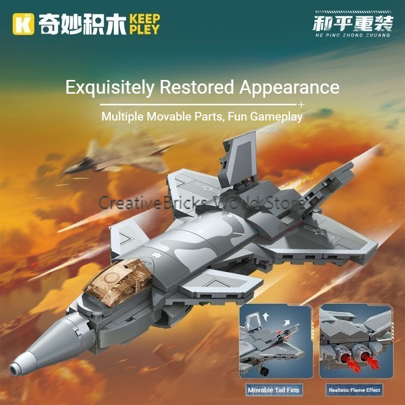 Keeppley Peace Série de Equipa - Heavy Equipment Lego avaliação e preço