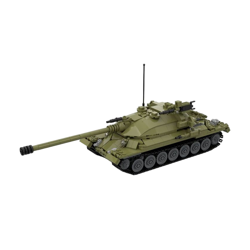 QWERT IS-7 Modelo de Tanque Mi - Heavy Equipment Lego avaliação e preço
