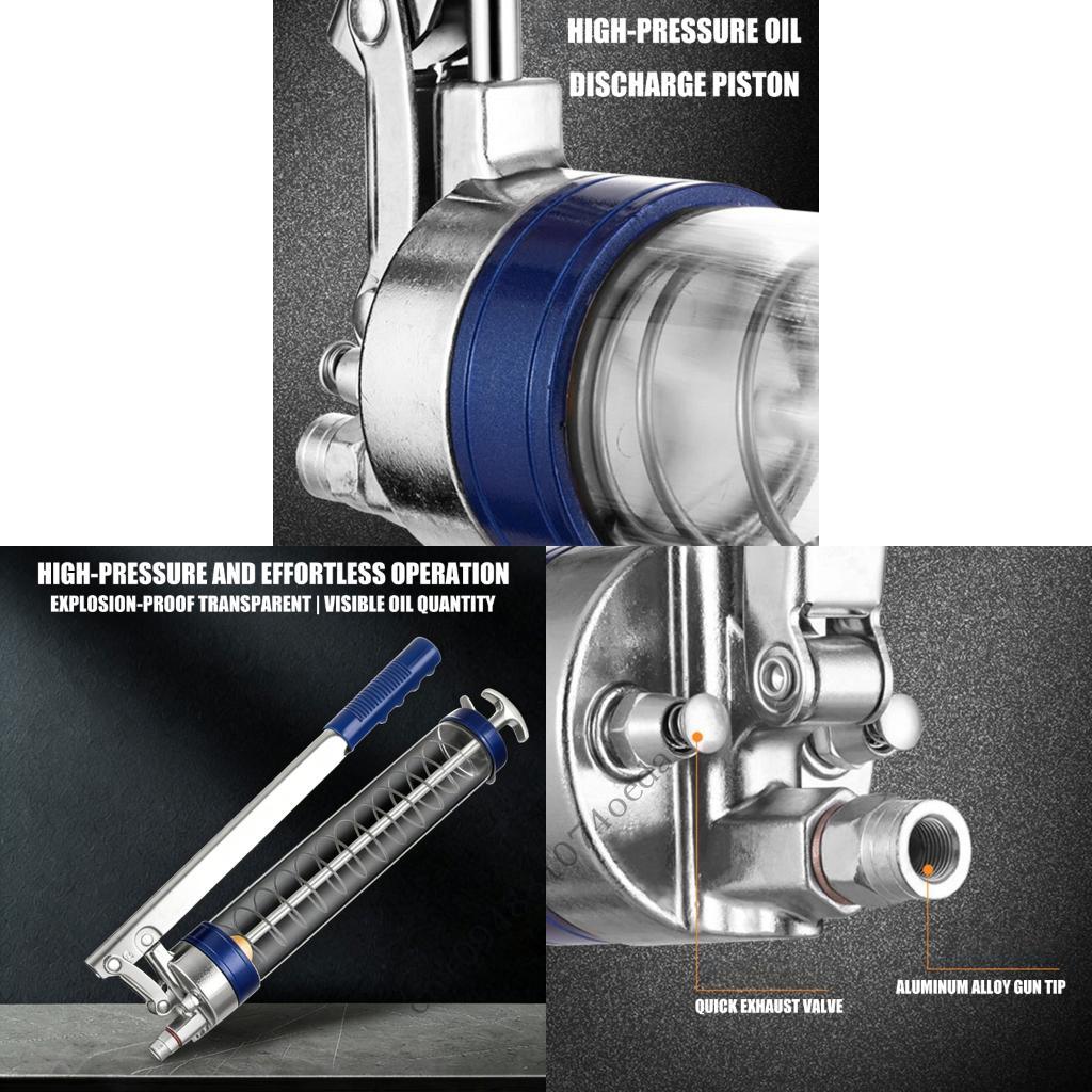 Tubo graxa transparente, bomba - Grease For Heavy Equipment avaliação e preço