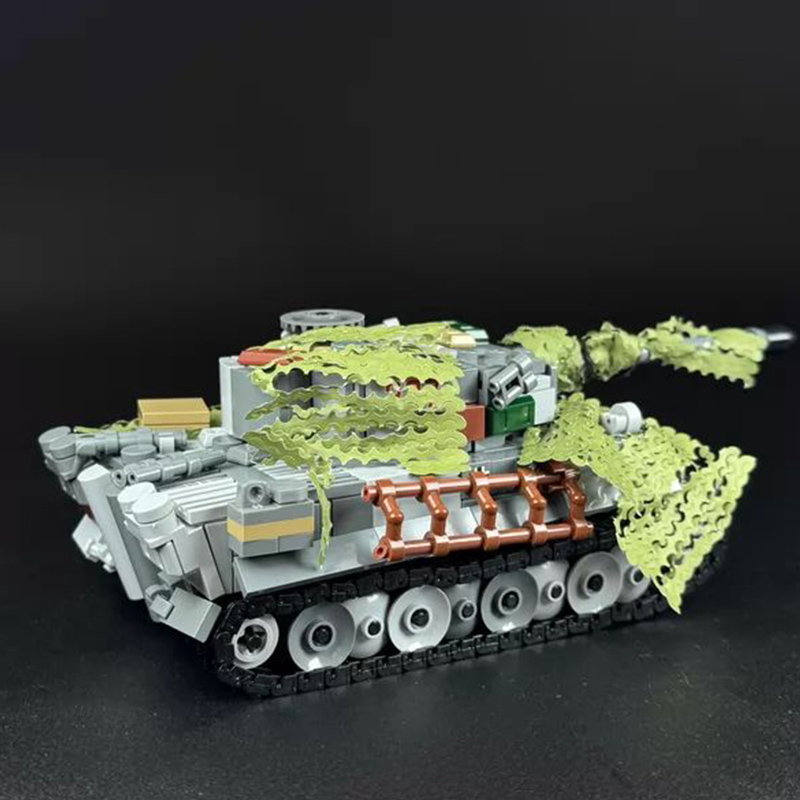 Modelo de Tanque Pesado Tiger  - Heavy Equipment Lego avaliação e preço
